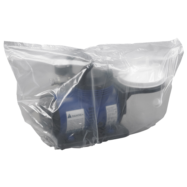 Clear Plastic Transport Storage Covers - Pump - Click Image to Close